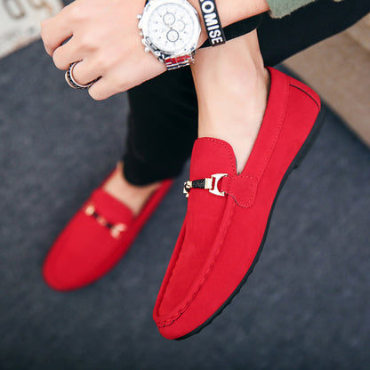 Men shoes peas shoes