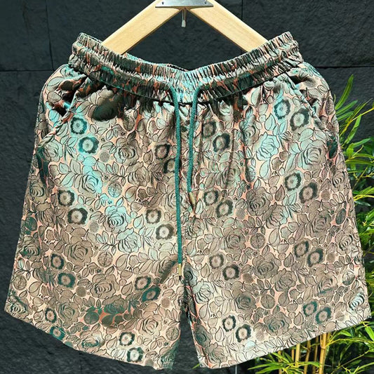 Men's Laser Dark Flower Shorts