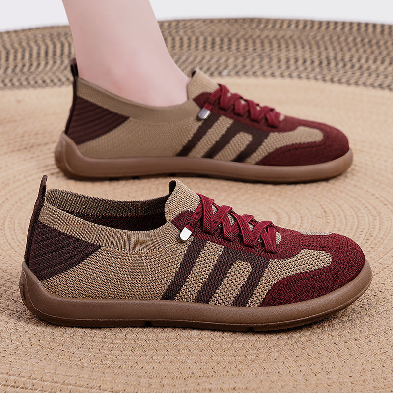 New Fly Woven Mesh Soft Bottom Shoes