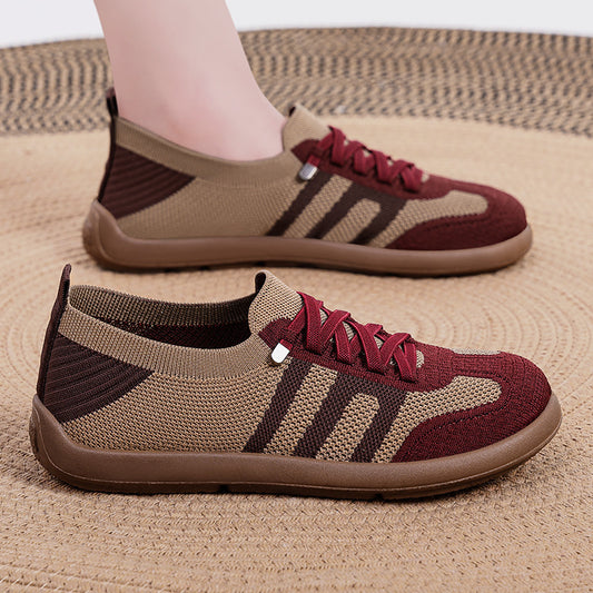 New Fly Woven Mesh Soft Bottom Shoes