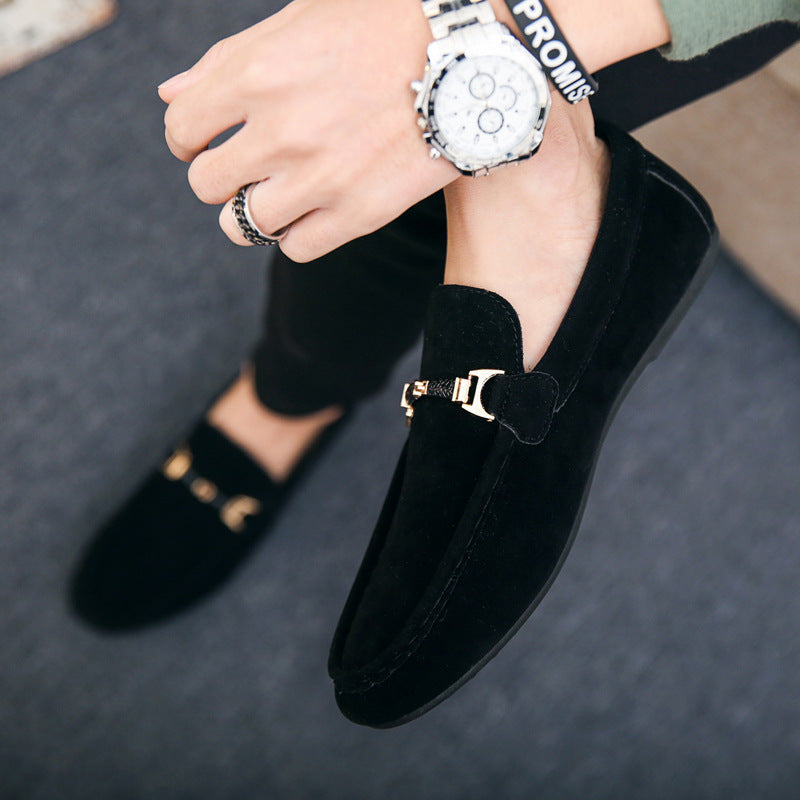 Men shoes peas shoes