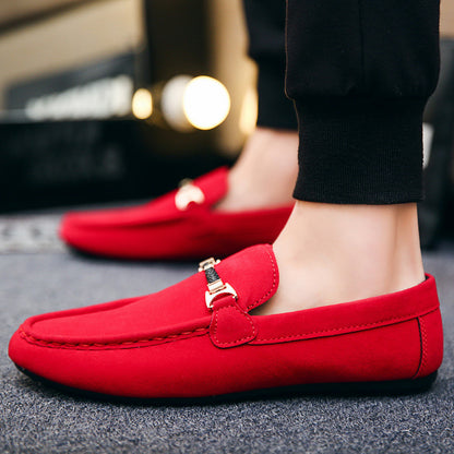 Men shoes peas shoes