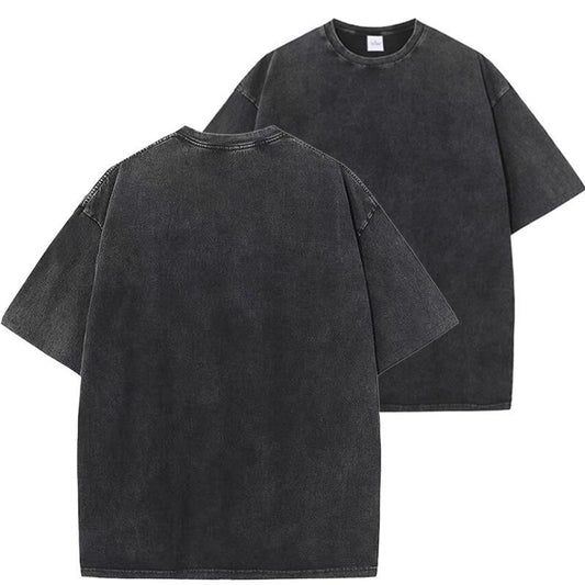 Men's Vintage Washed Short-sleeved T-shirt