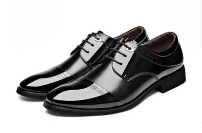 Men Dress shoes fashion lace