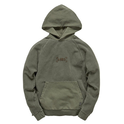 Solid Color Loose Pullover Hoodie