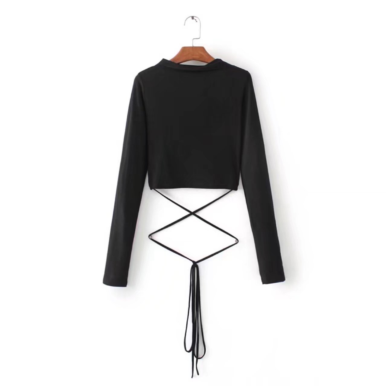 American fashion short navel tops