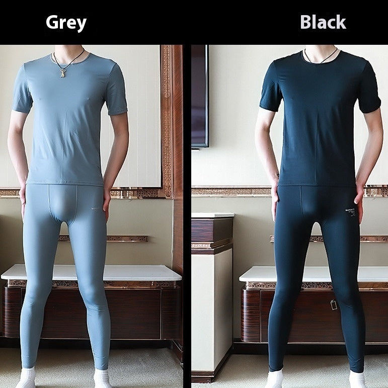 Men's Ice Silk Bottoming T-Shirt