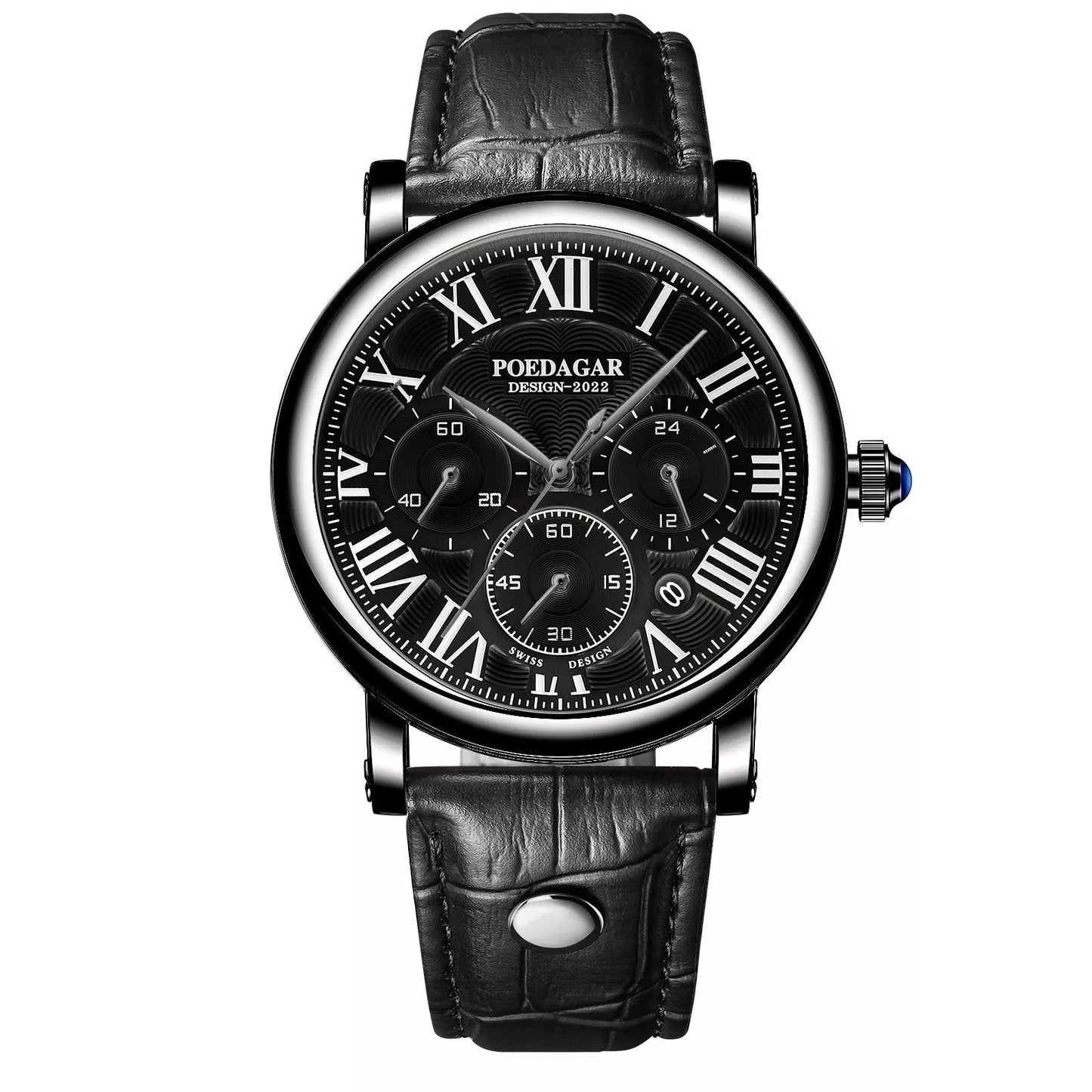 Multifunctional Fashion Quartz Watch thin Belt