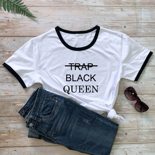 Round neck cotton short sleeves