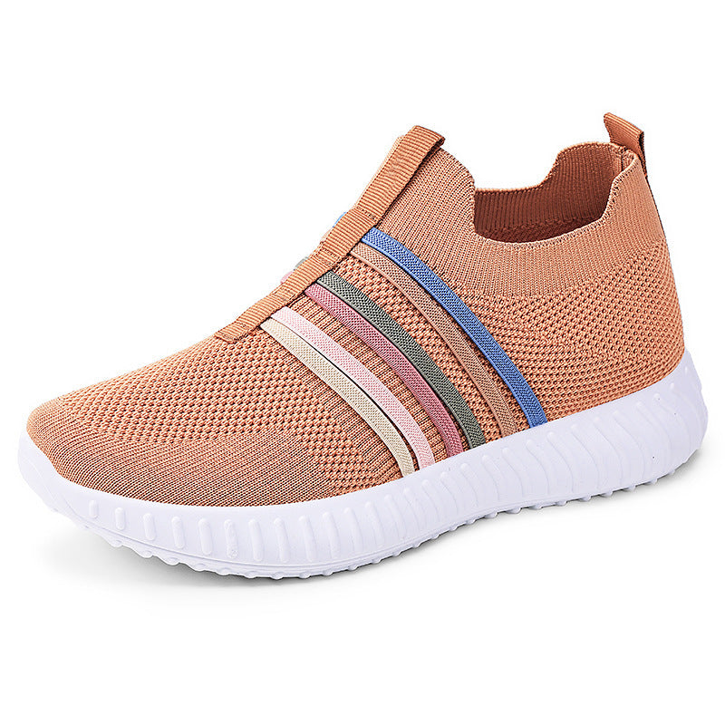 Women's Mesh Surface Plus Size Soft Bottom Pumps