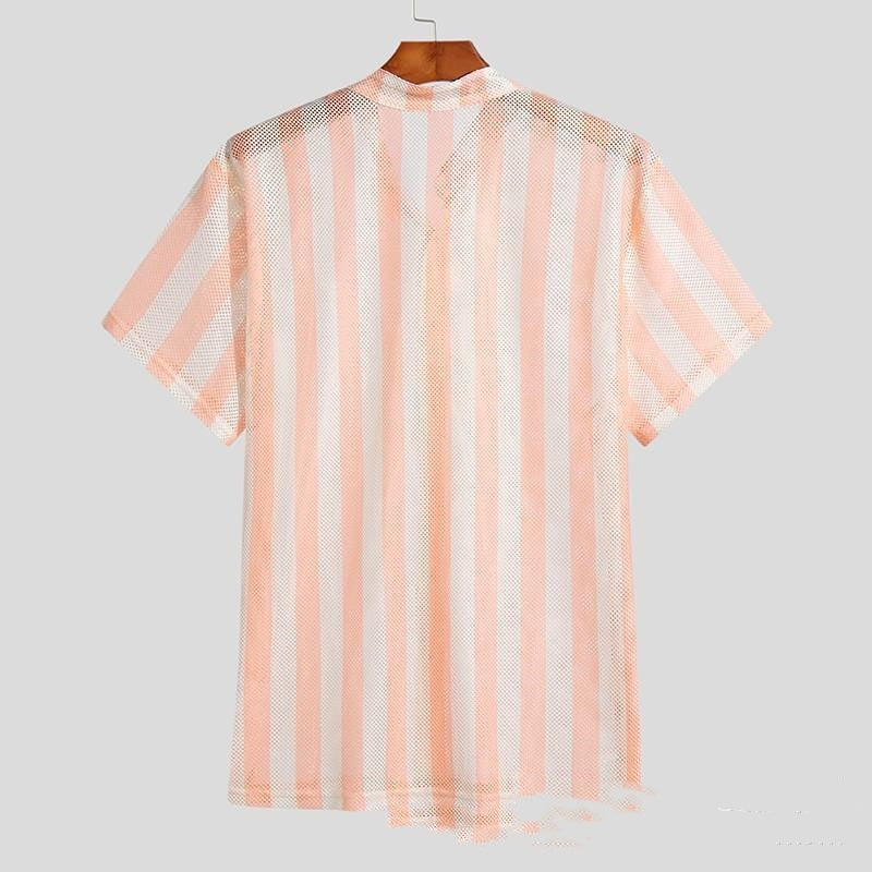 Waffle Cool Men's Shirt Hole