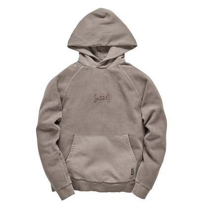 Solid Color Loose Pullover Hoodie