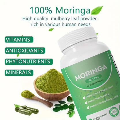 Moringa Leaf Energy, Metabolism & Immune help