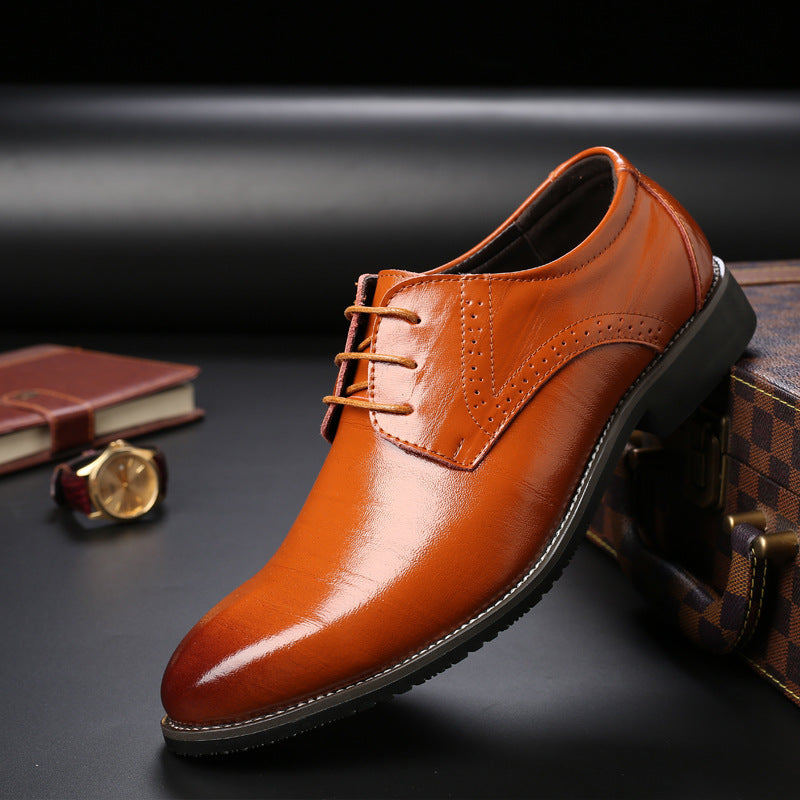 Formal Lace Up Leather Men Shoes