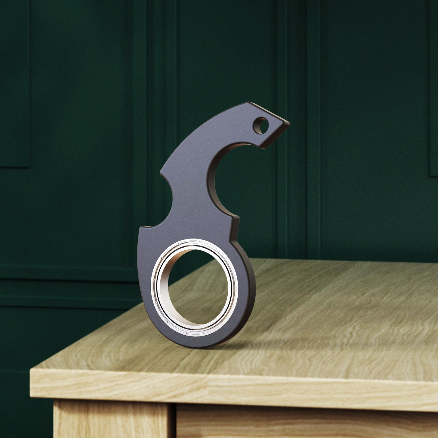 Hand Spinner Anti-Anxiety Toy Relieves Stress Finger. Keychain Bottle Opener Kids Toy