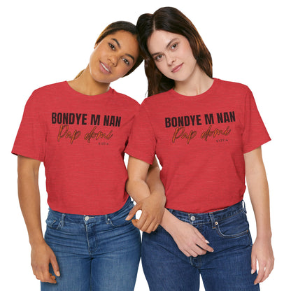 (Black Letters) Faith-Inspired| Bondye M Nan Pap Domi