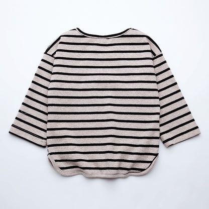 Fashion Striped Baby Girls Clothes T Shirts