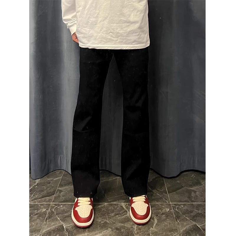 Male Straight-leg Denim Jeans