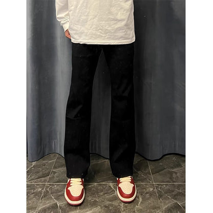 Male Straight-leg Denim Jeans