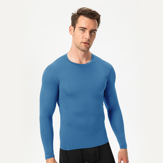 Men's Tight Training Sports Long Sleeve T-shirt