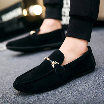 Men shoes peas shoes