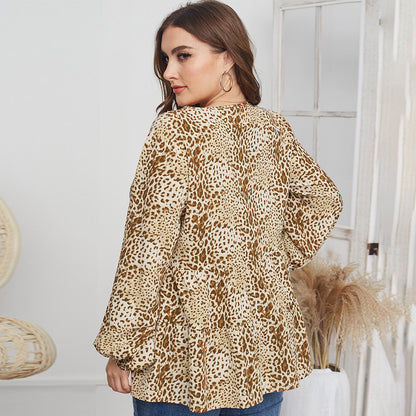 Original Plus Size Top Long Sleeve Shirt