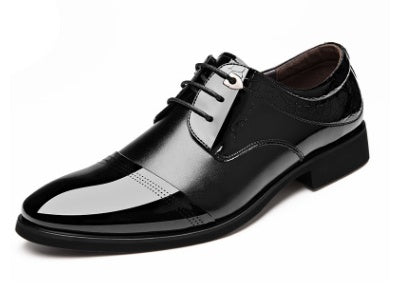 Men Dress shoes fashion lace