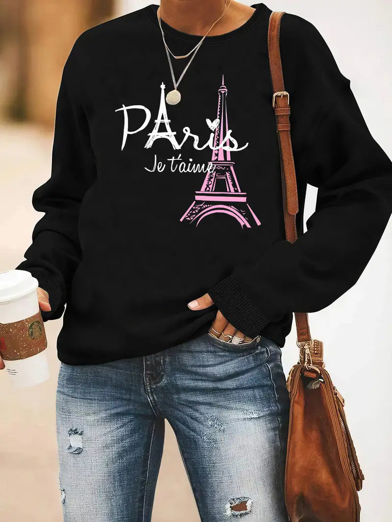 Ladie's Long Sleeve Crew Neck Sweatshirts