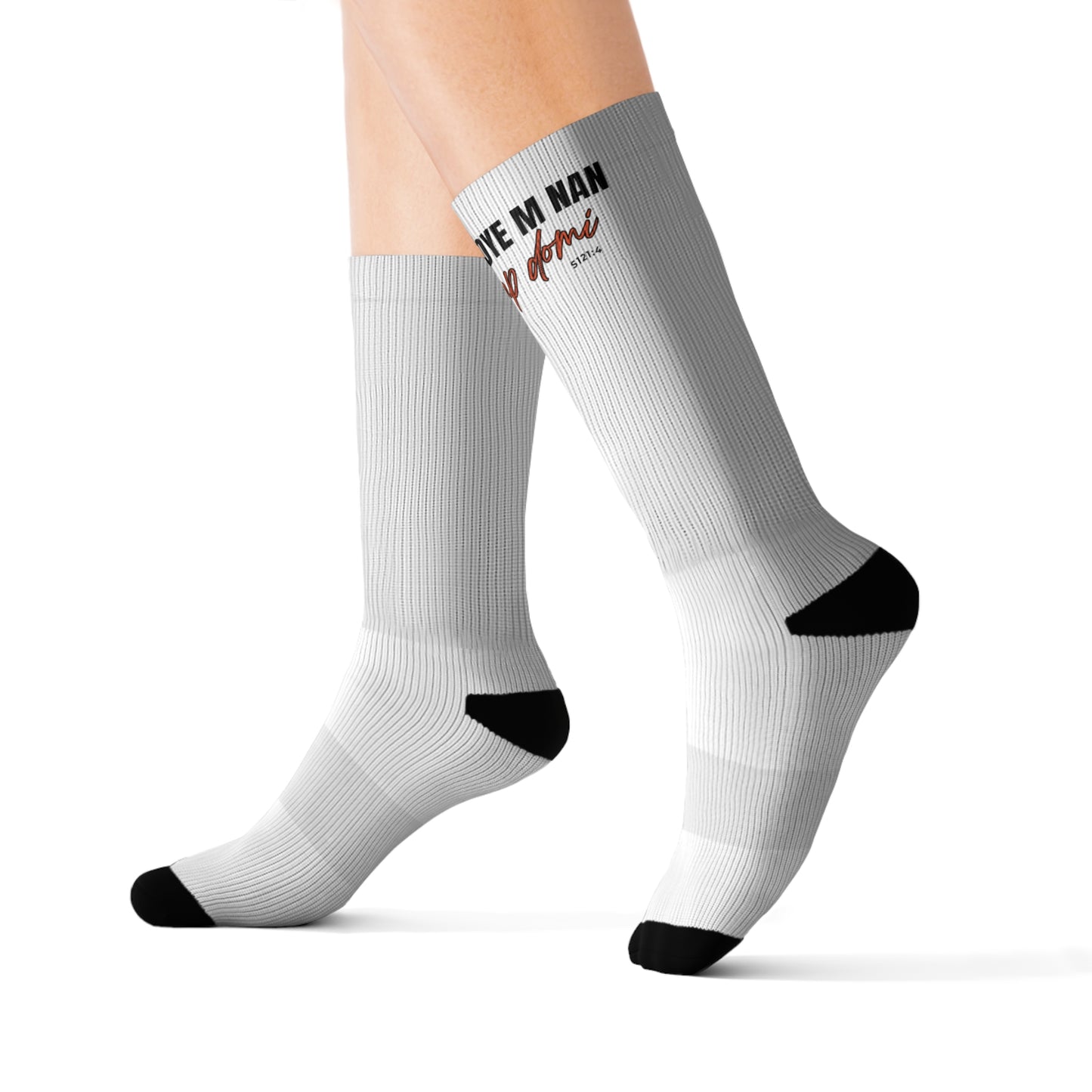 Comfortable Socks "Bondye m nan pap Domi"