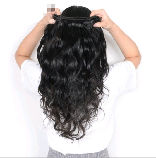 Real Human Extensions Hair Weaves Bundle Deals
