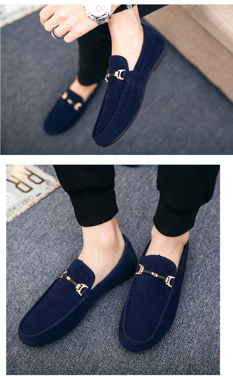Men shoes peas shoes