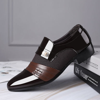 Leather shoes
