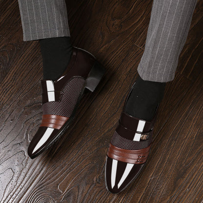 Leather shoes