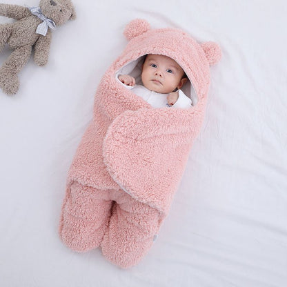 Sleeping Bag Envelope for Newborn Baby Blanket