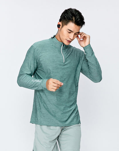 Sports fitness long sleeve men's loose