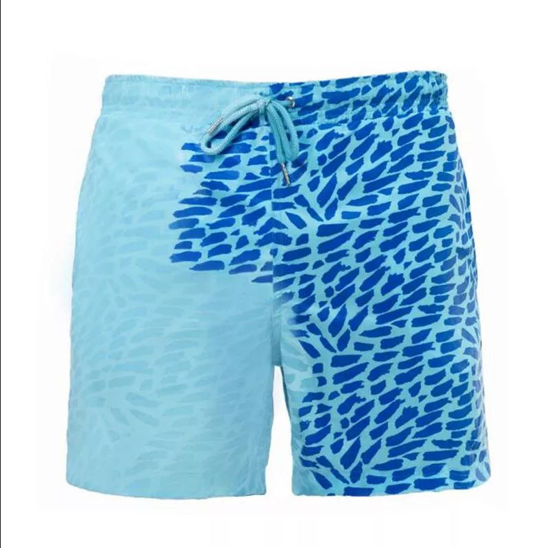 Magical Change Color Beach Shorts Summer