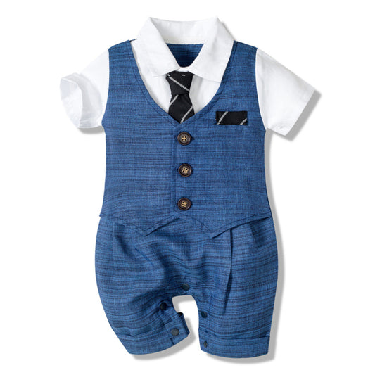 Baby Boy Jumpsuit Boys Gentleman