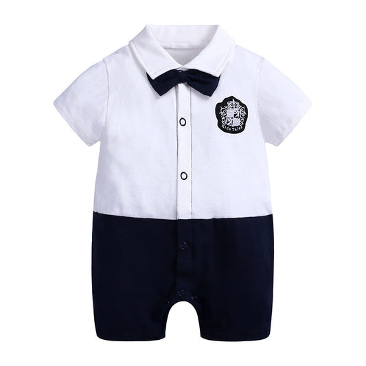 Boy Romper Gentleman Baby Jumpsuit