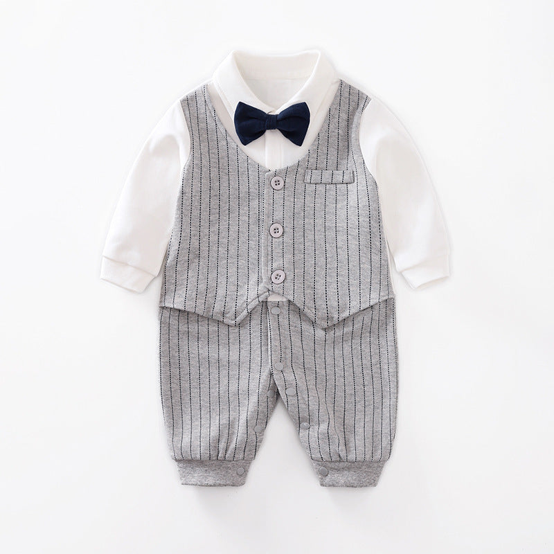 Gentleman Baby Clothes Long-Sleeved Clothes