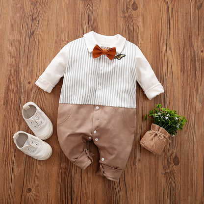Gentleman Baby Clothes Long-Sleeved Clothes