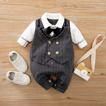 Gentleman Baby Clothes Long-Sleeved Clothes