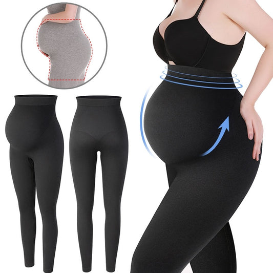 Women Pregnancy Leggings High Waist Pants