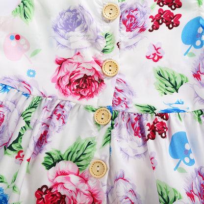 European Princess Skirt Girl Dress