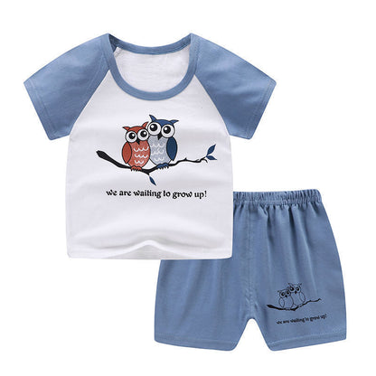 Baby Boy Clothes Children T-Shirt Shorts 2PCS Outfits