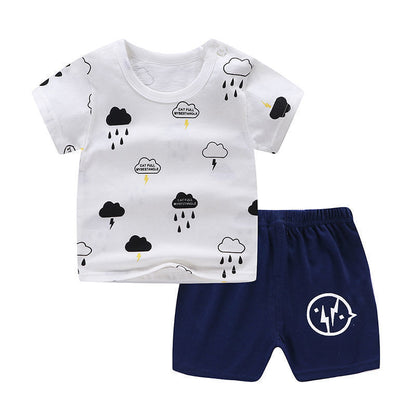 Baby Boy Clothes Children T-Shirt Shorts 2PCS Outfits