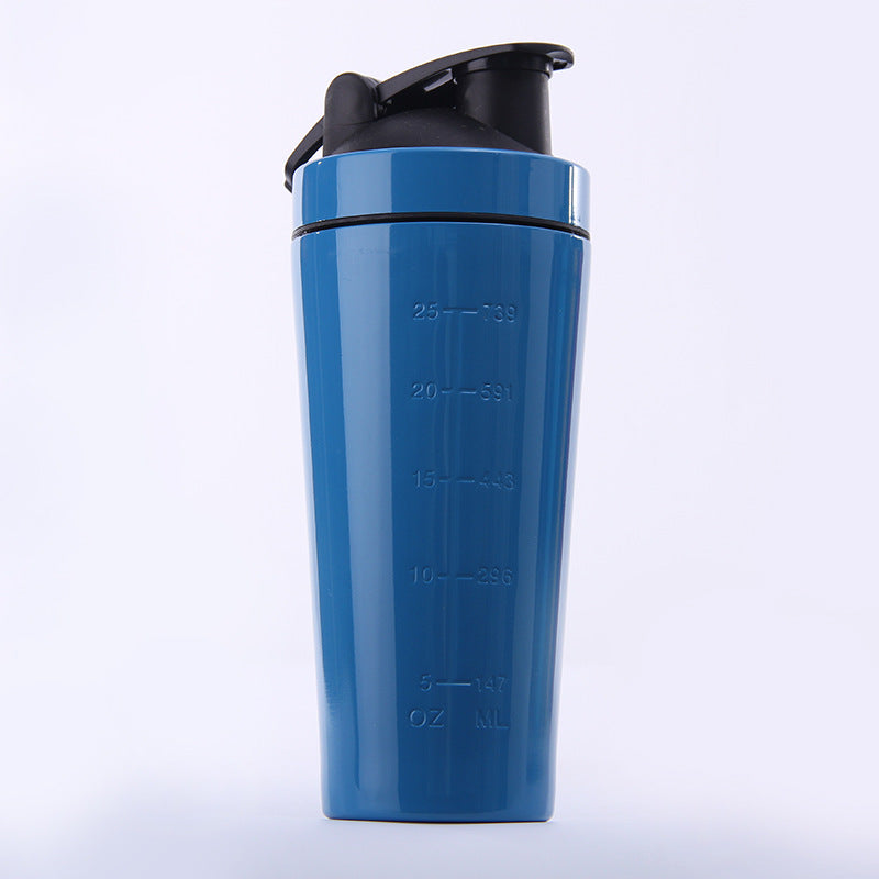 Stainless Steel Protein Powder Shaker Cup Fitness