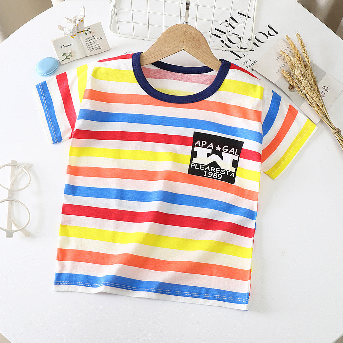 Baby Half-sleeved Bottoming Shirt