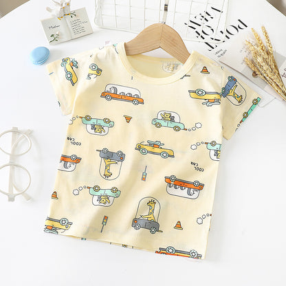 Baby Half-sleeved Bottoming Shirt