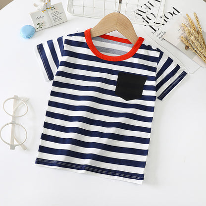 Baby Half-sleeved Bottoming Shirt
