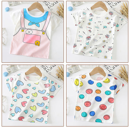 Baby Half-sleeved Bottoming Shirt